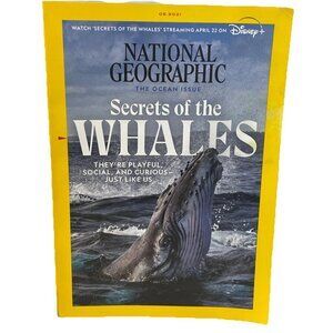 National Geographic May 2021 The Ocean Issue Secrets of Whales Coral Reefs Medit